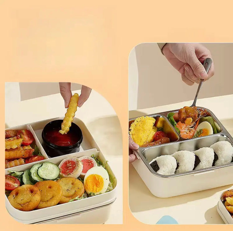 Carnival Bento Lunch Box, Double Layer Lunch Box, Leak Proof Bento Lunch Box Carnival Bento Lunch Box, Double Layer Lunch Box, Leak Proof Bento Lunch Box